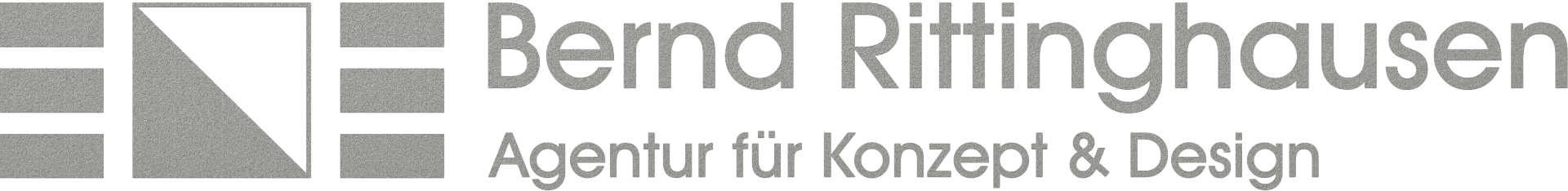 Logo Agentur für Konzept & Design – Bernd Rittinghausen